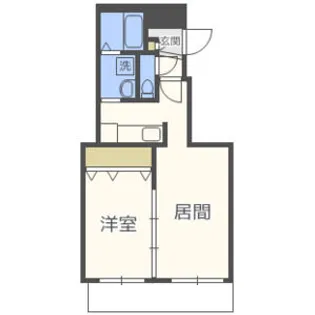 RJ ASABU アールジェイアサブ【2階】の間取り