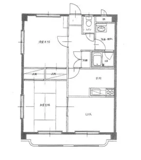 中村マンション【2階】の間取り