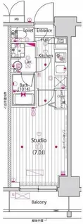 ガーラ横濱関内グランドステージ【3階】の間取り