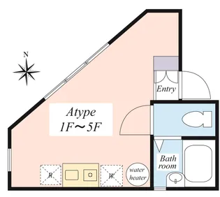ラビットハウス西蒲田【1階】の間取り