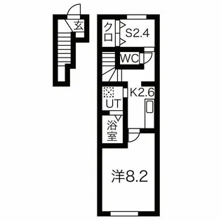 El alivio E【2階】の間取り