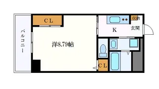 KAYA AOI【6階】の間取り