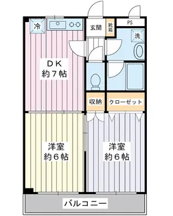 プラザ・ステビア【3階】の間取り