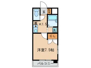 ビュ-テラスII【8階】の間取り