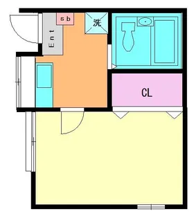 ツィン目白【1階】の間取り