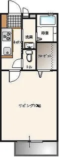 K・Village H棟【1階】の間取り