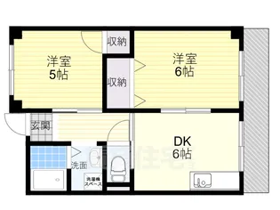 原田マンション【3階】の間取り