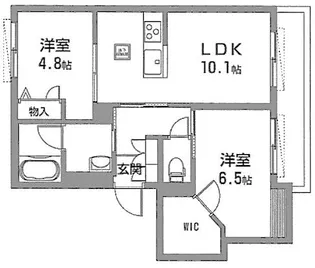 GRAND SOLEIL【1階】の間取り