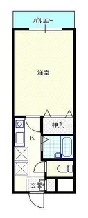 アーバンスカイ【1階】の間取り