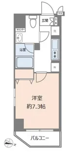 RISING PLACE押上三番館【2階】の間取り