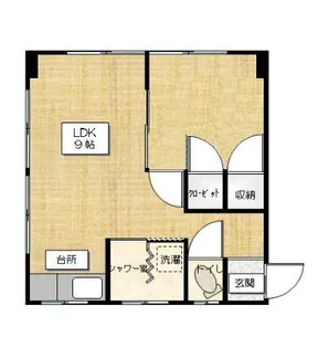 沼尻荘【2階】の間取り