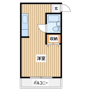 アルビオンシティ立川【2階】の間取り