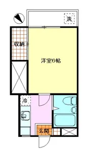 コーポ平和台【2階】の間取り