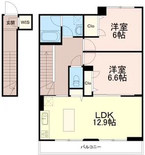 レトワール【2階】の間取り