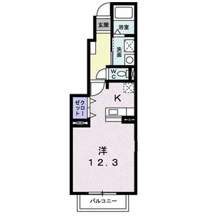 エアリーズ【1階】の間取り
