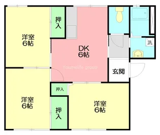 コート・アムール【2階】の間取り