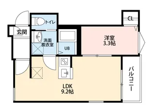 Crecia二宮II【2階】の間取り