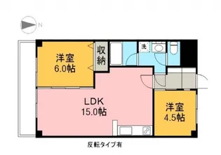 メゾン千秀【6階】の間取り