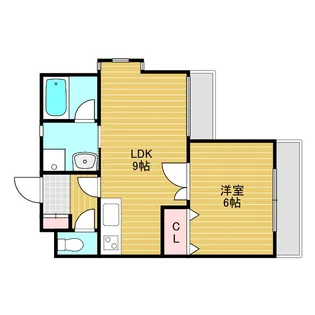 ASKコート【4階】の間取り