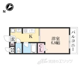 メゾン小西梅影5【3階】の間取り