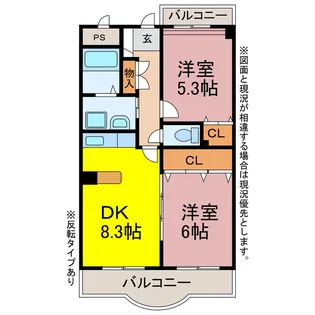 Quail I【1階】の間取り