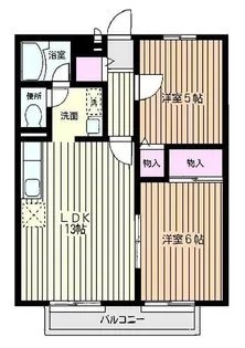 ウエルカムハウス【1階】の間取り
