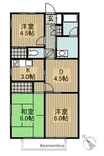 サマックス・マノワール2【2階】の間取り