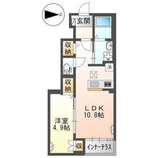 エルシオンII【1階】の間取り