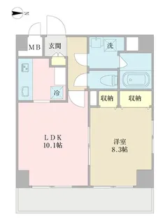 グランディール匠【3階】の間取り