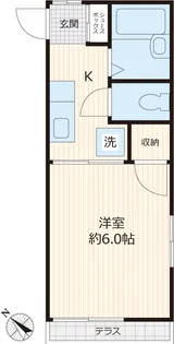 エクセル習志野【1階】の間取り