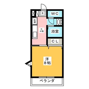 サープラスコトブキII【1階】の間取り