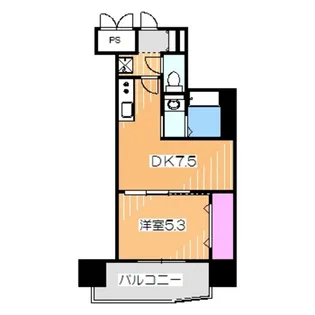 KMレジデンス堺東駅前【10階】の間取り