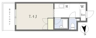 アーバンシティ上本町【6階】の間取り