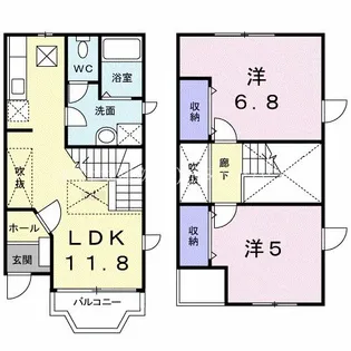 Nice宝興の間取り