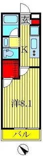ラヴェリタ【3階】の間取り