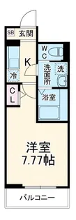 GRADUS京成稲毛II【1階】の間取り