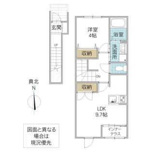 Front Is land I (フロントアイランド I)【2階】の間取り