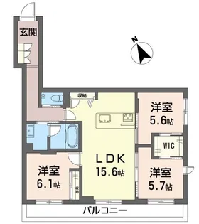 セルディーナ プリマ【1階】の間取り