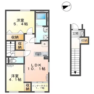 Little Bird(守山市新築)【2階】の間取り