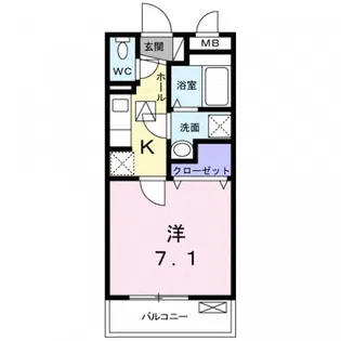 モイキートス【3階】の間取り