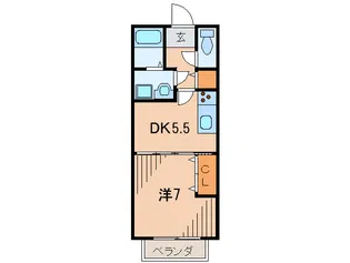 メゾン高松VA棟【2階】の間取り
