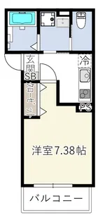 INOVE小若江IV【2階】の間取り