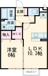 グランシャリオ 弐番館【2階】の間取り