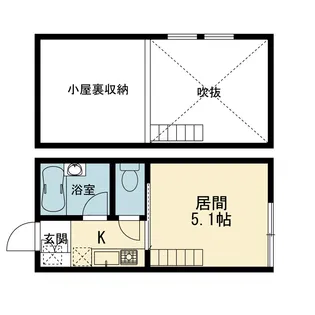 シエナ横浜元町【1階】の間取り