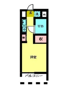 ジョイフル立石【1階】の間取り