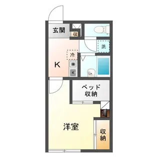 宮腰【2階】の間取り