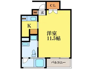 ピーノ2【3階】の間取り