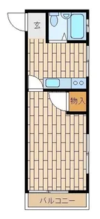 コーポエノモト【1階】の間取り