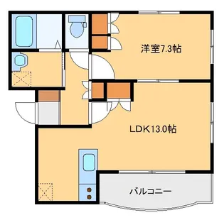 ボワヴィラージュ【1階】の間取り