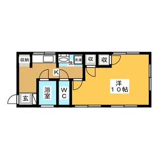 コーポKANOU【2階】の間取り